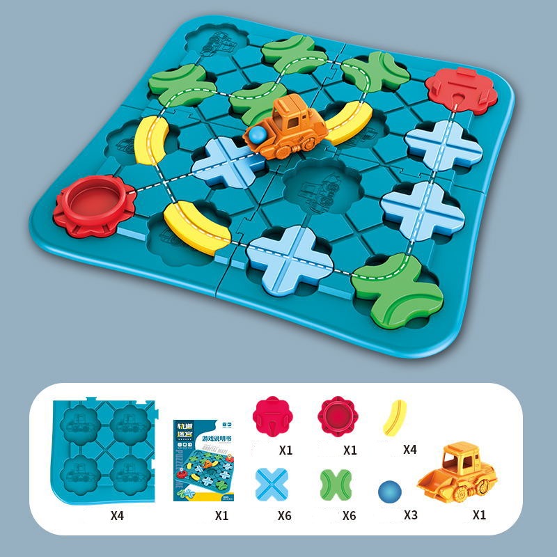 Zug Puzzle Lernset