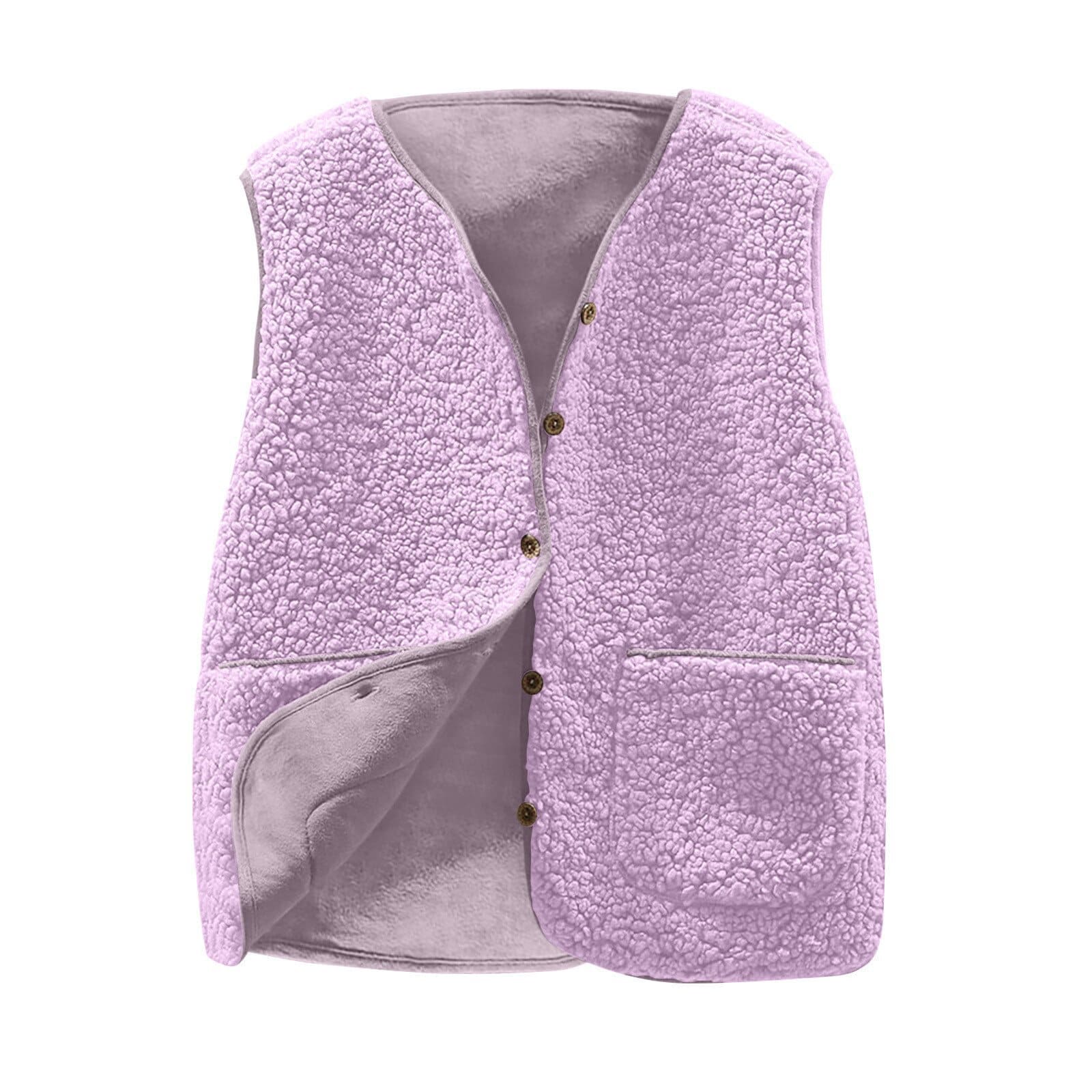Frauen Teddy kuschelige Fleece Weste
