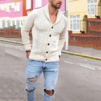 Milan Gestrickte Herren-Strickjacke
