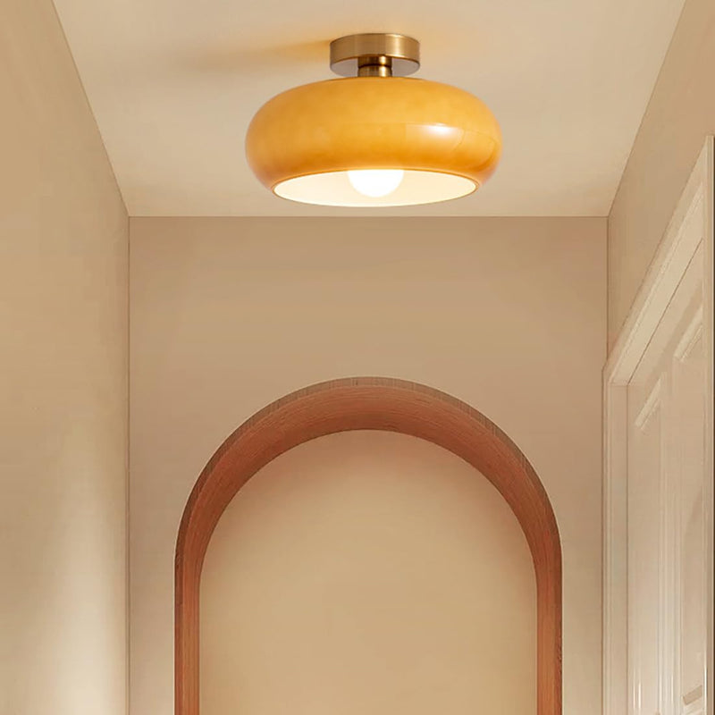 Livia Vintage Glas-Deckenleuchte