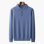 Bequemer Winter Woll-Polo-Sweater