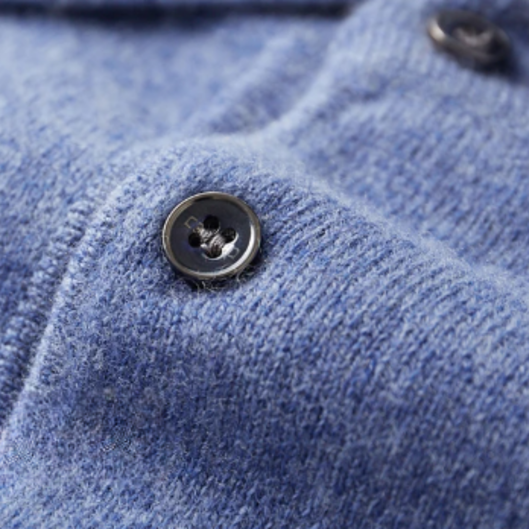 Bequemer Winter Woll-Polo-Sweater