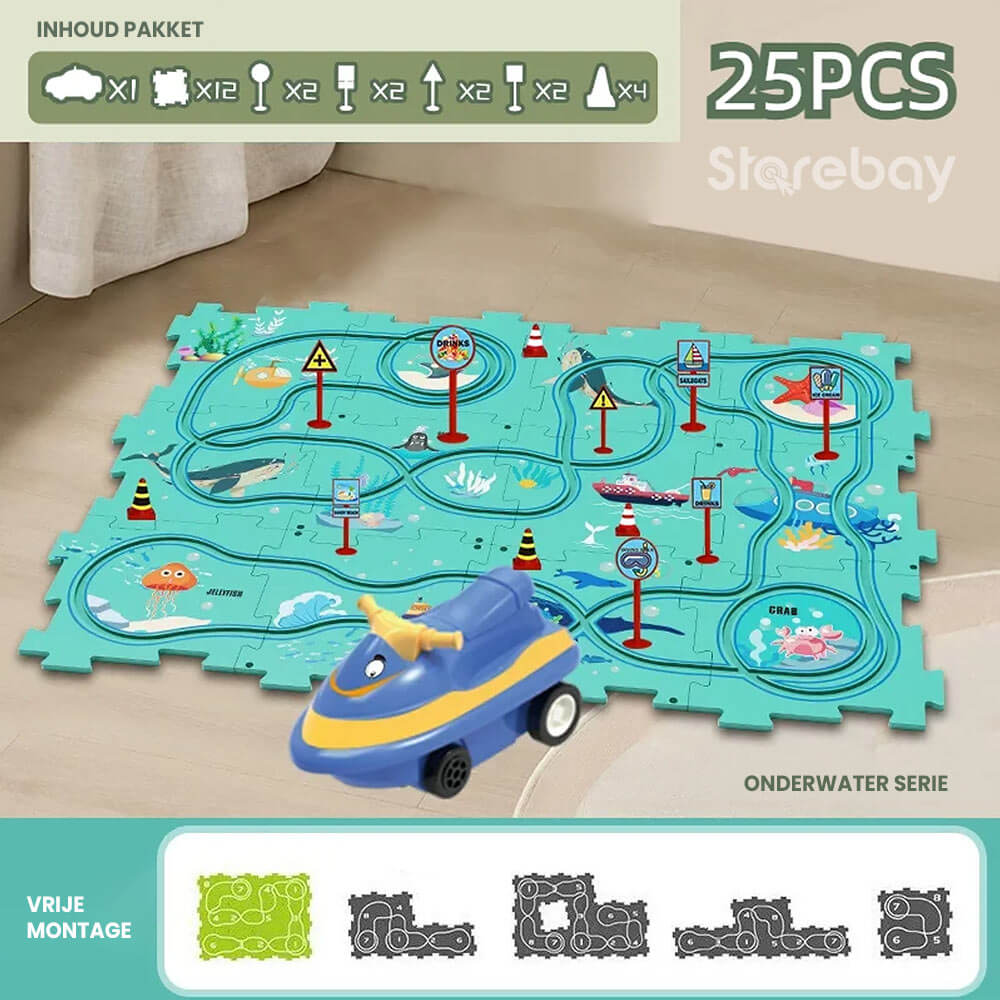 Beta Auto-Puzzlebahn