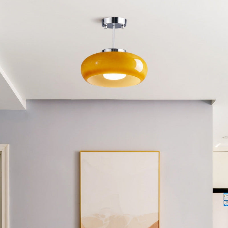 Livia Vintage Glas-Deckenleuchte