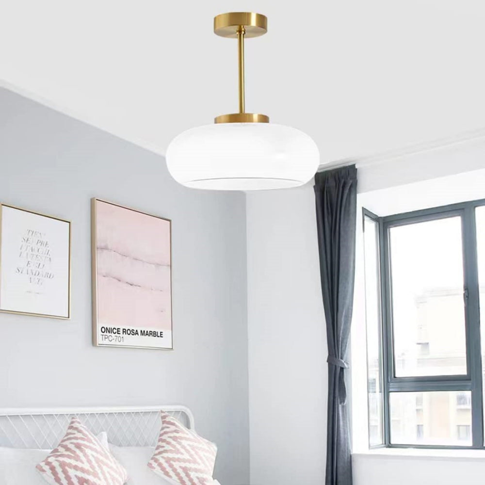 Livia Vintage Glas-Deckenleuchte