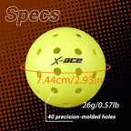 12er Pack Pickleball Bälle