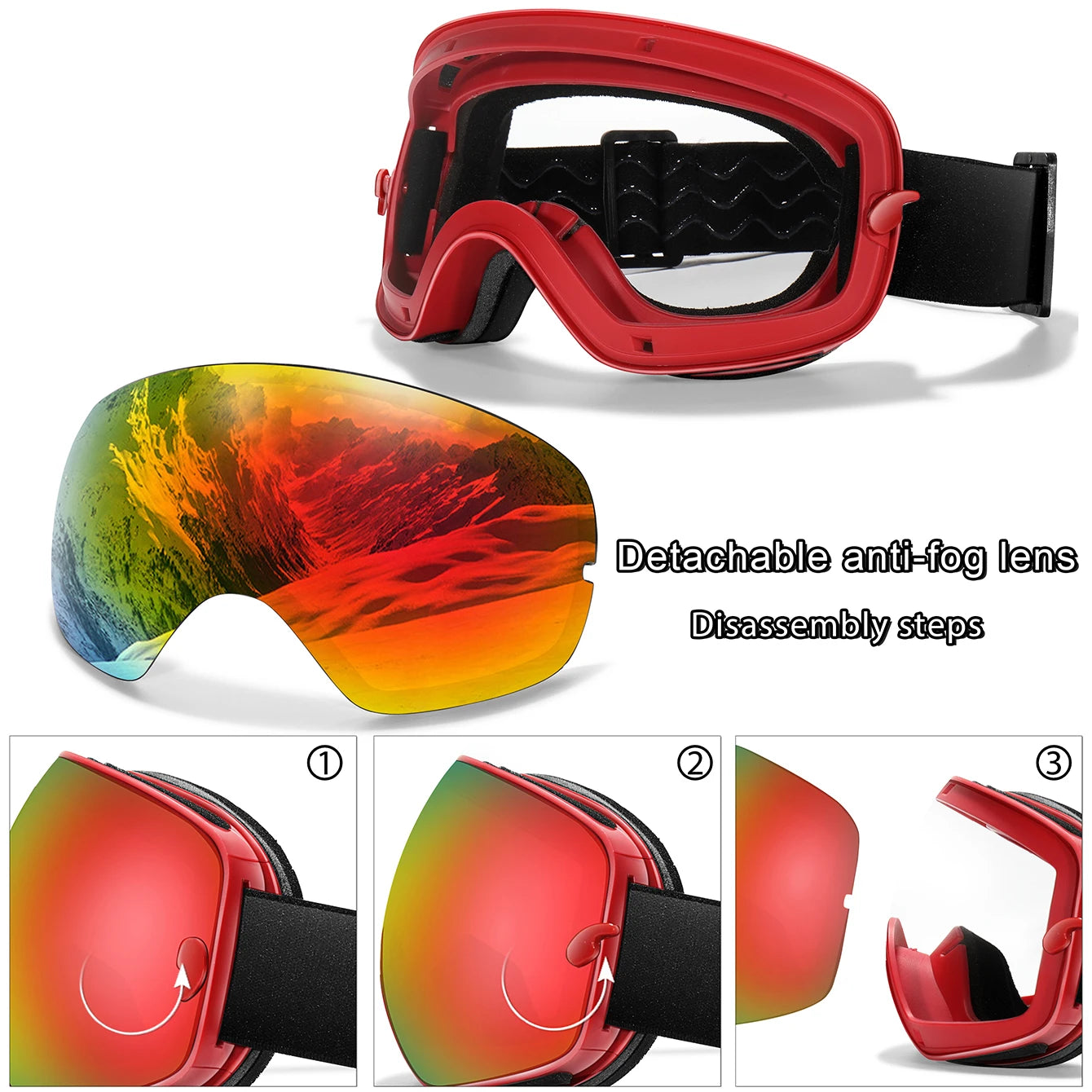 Adventure Pro Skibrille