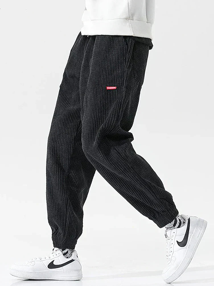 Cord - Japanische Streetwear Jogginghose