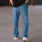 Herren weite Stoffhose