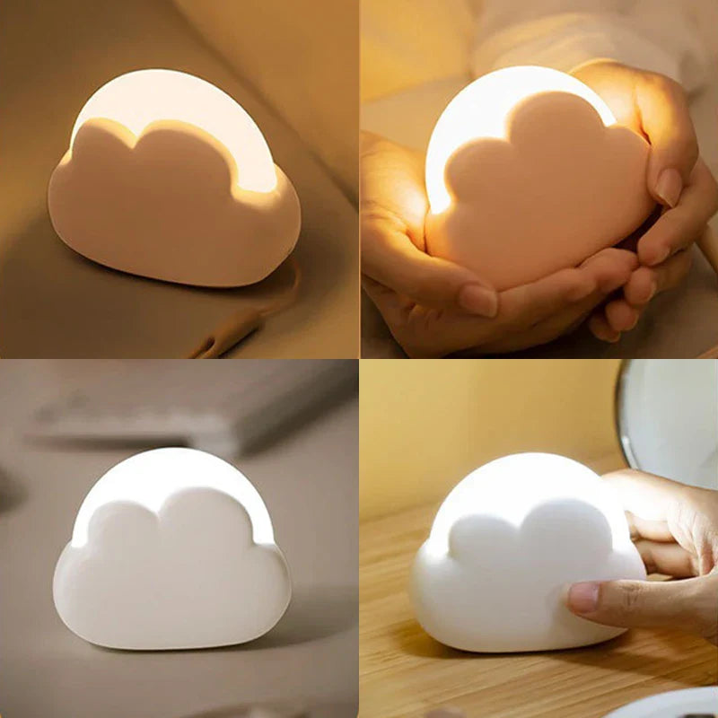 Wolkiges Kinder Nachtlicht, wärmendes sanftes Licht für das Schlafzimmer