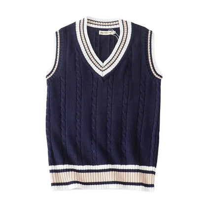 Taylor Strickpullover mit V-Ausschnitt