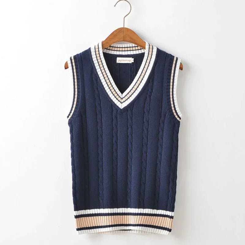 Taylor Strickpullover mit V-Ausschnitt