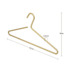 5 Goldene / Silberne Kleiderbügel