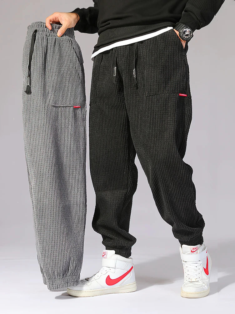 Cord - Japanische Streetwear Jogginghose
