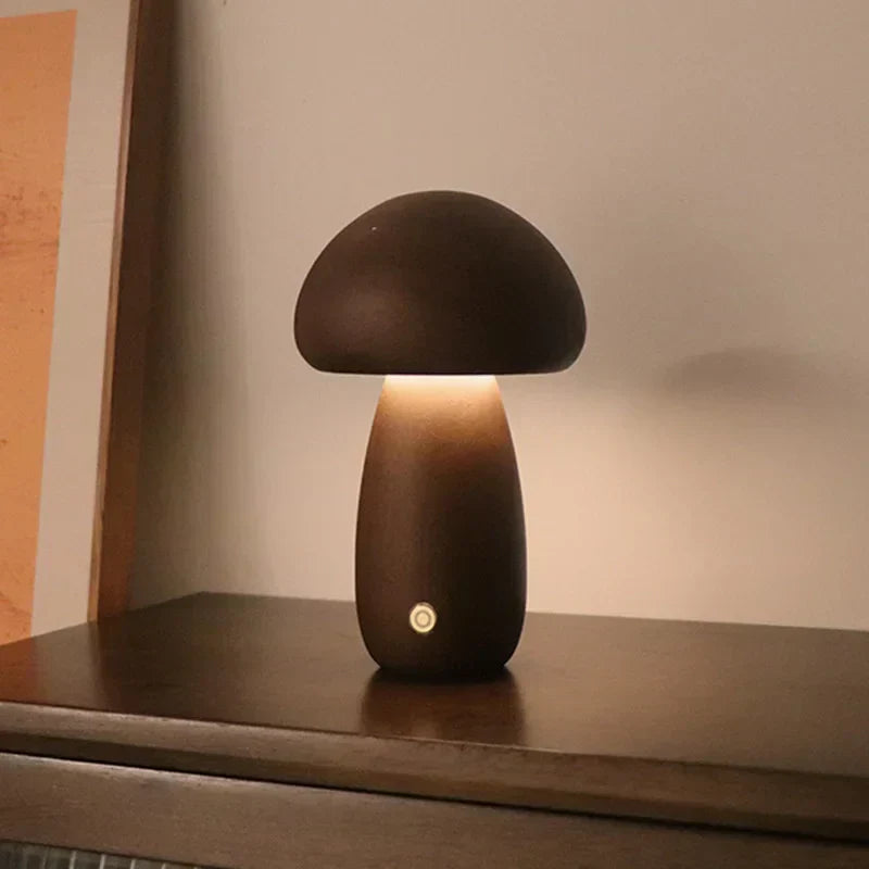 Magische Pilz-Tischlampe