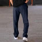 Herren weite Stoffhose