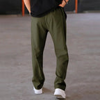 Herren weite Stoffhose
