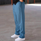 Herren weite Stoffhose