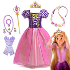 Kinder Disney Prinzessin Rapunzel Halloween Kleid