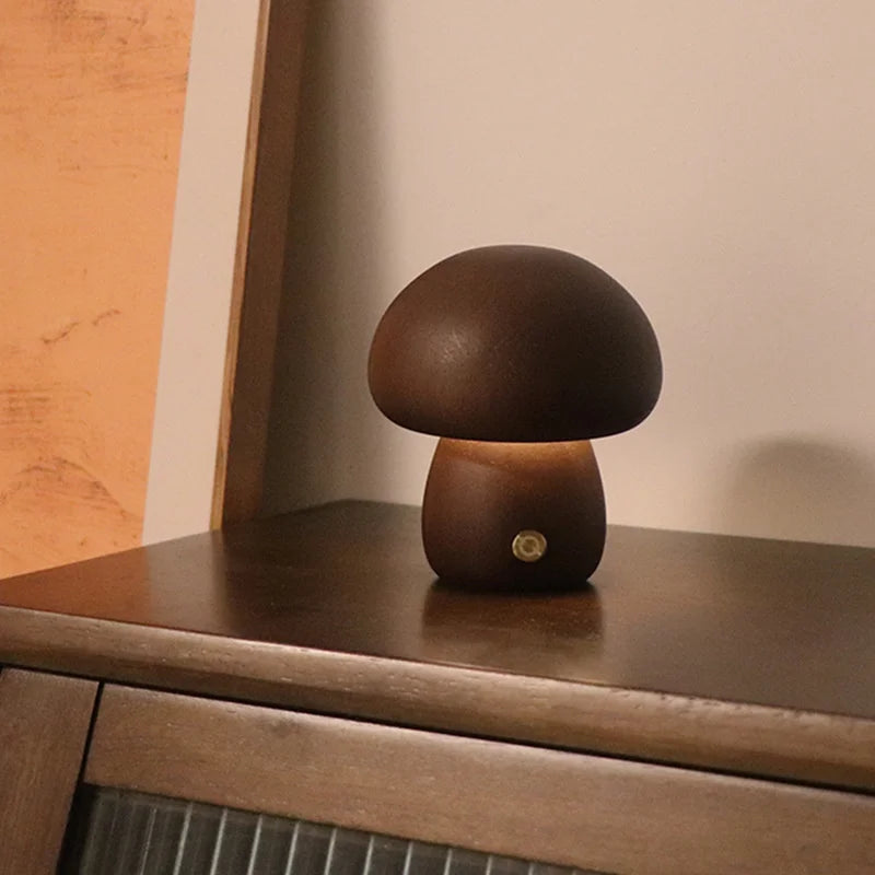 Magische Pilz-Tischlampe