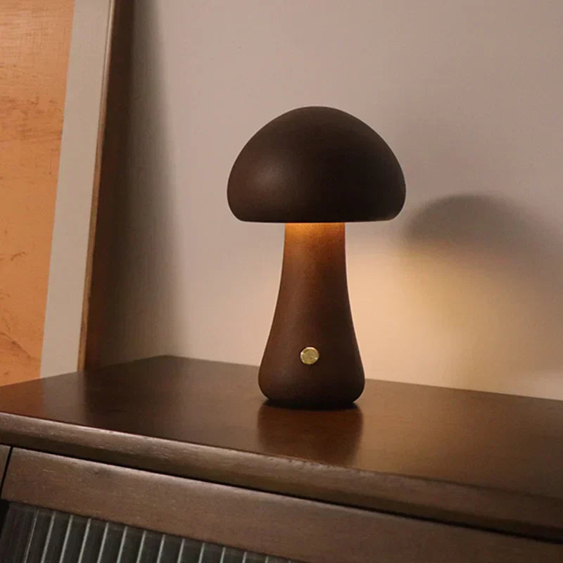 Magische Pilz-Tischlampe