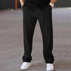 Herren weite Stoffhose