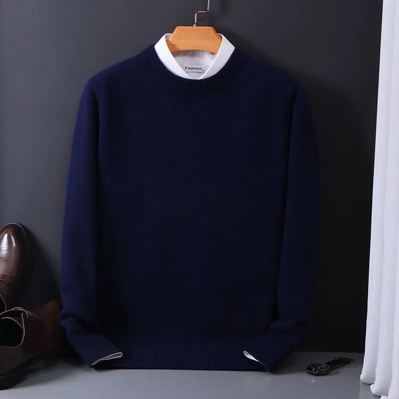Rocco Premium Herren Kaschmir Pullover