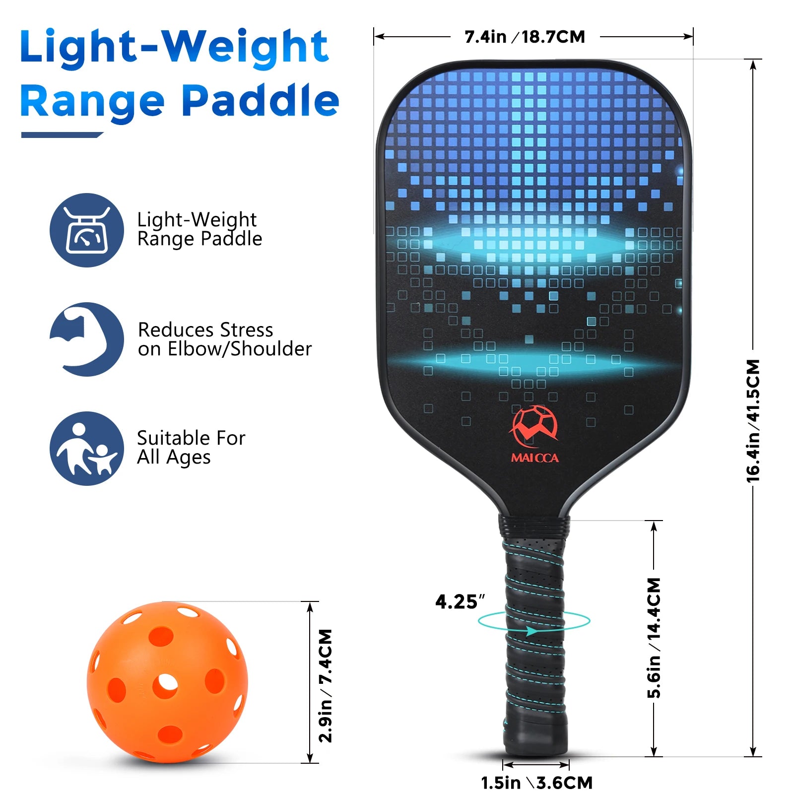 Pickleball Schläger Set