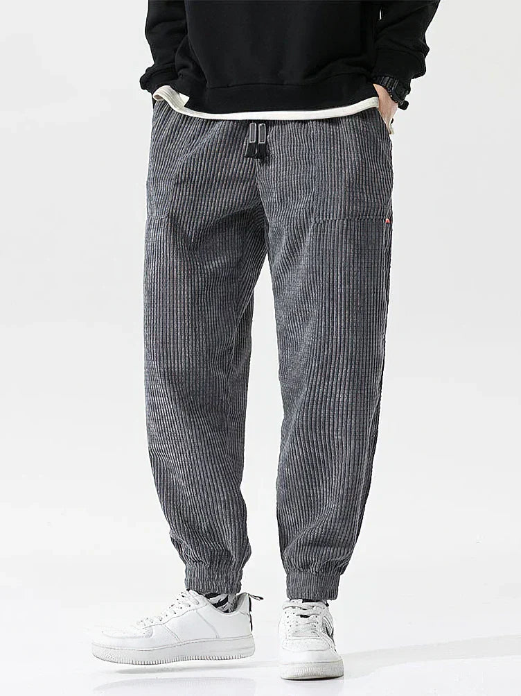 Cord - Japanische Streetwear Jogginghose