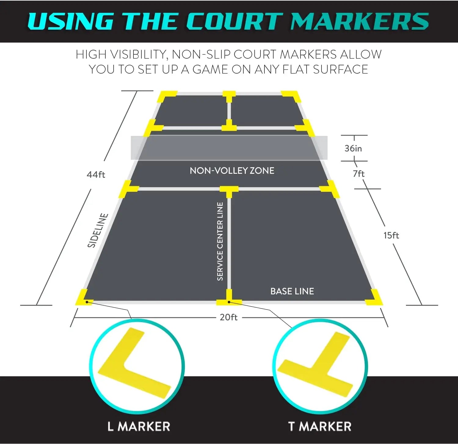 Pickleball Schläger Set