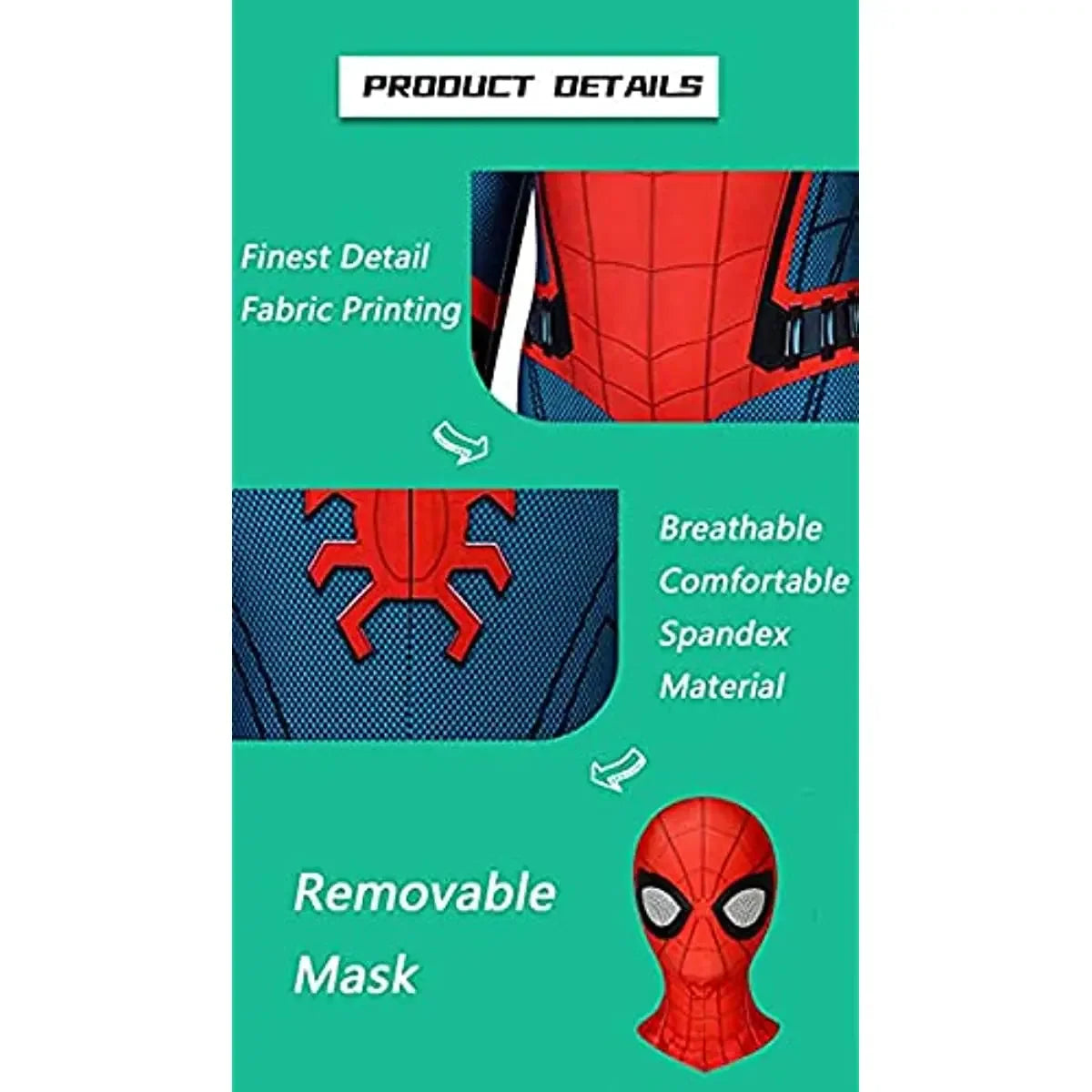Spiderman Superheld Kinder Kostüm