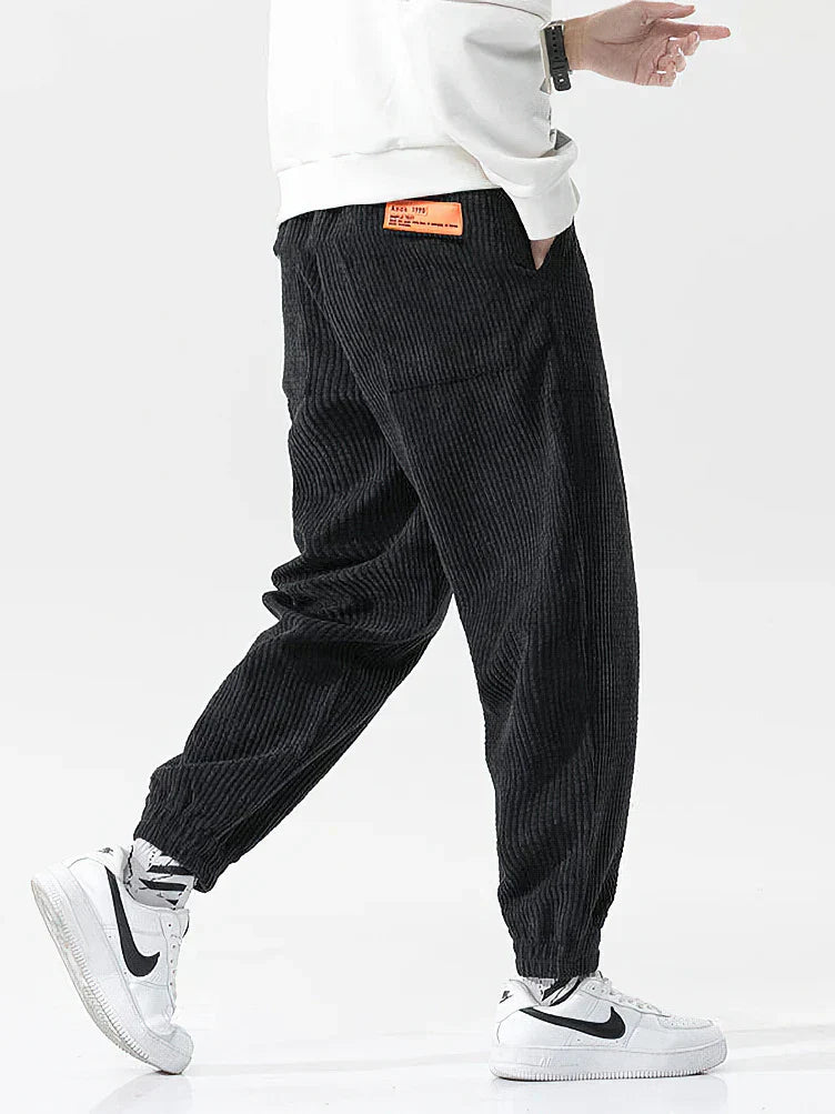 Cord - Japanische Streetwear Jogginghose