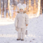 Winterset für Kinder: Daunenjacke + Overall