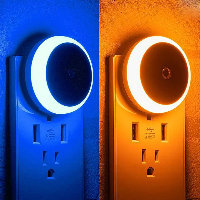 Buma LED Nachtlicht mit Dämmerungssensor, Steckdosenlicht