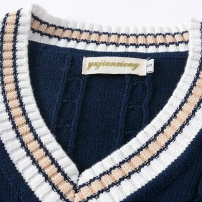 Taylor Strickpullover mit V-Ausschnitt