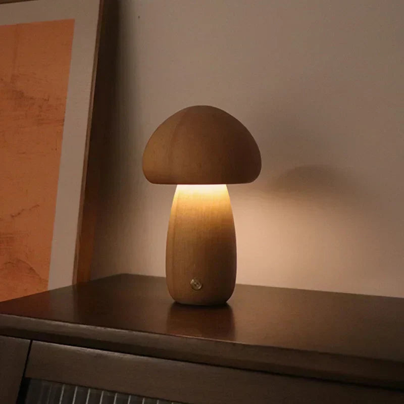 Magische Pilz-Tischlampe