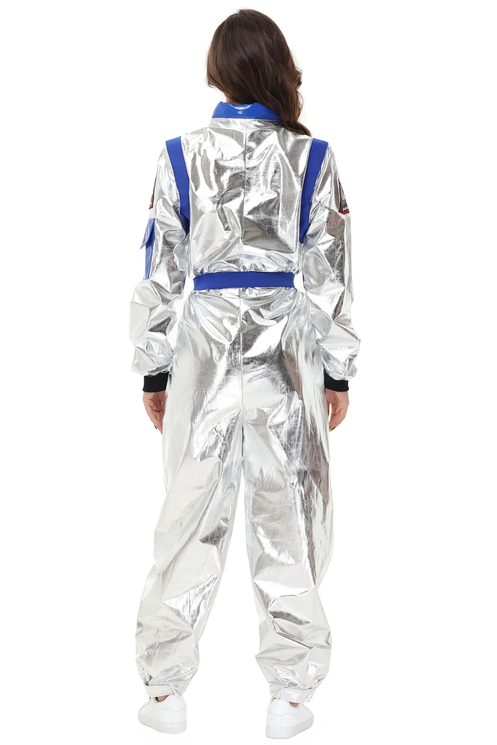Metallischer Halloween Space-Overall