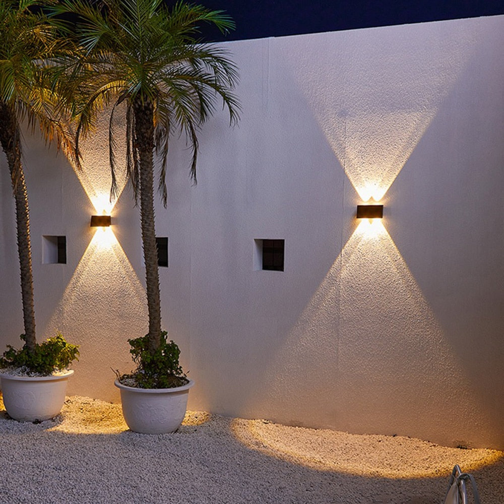Solana Outdoor Solar-Wandleuchte