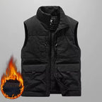 Miro - Fleece Winterweste mit vielen Taschen