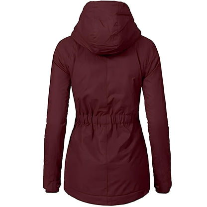 Towana Wasserdichte Jacke mit Kapuze und Futter