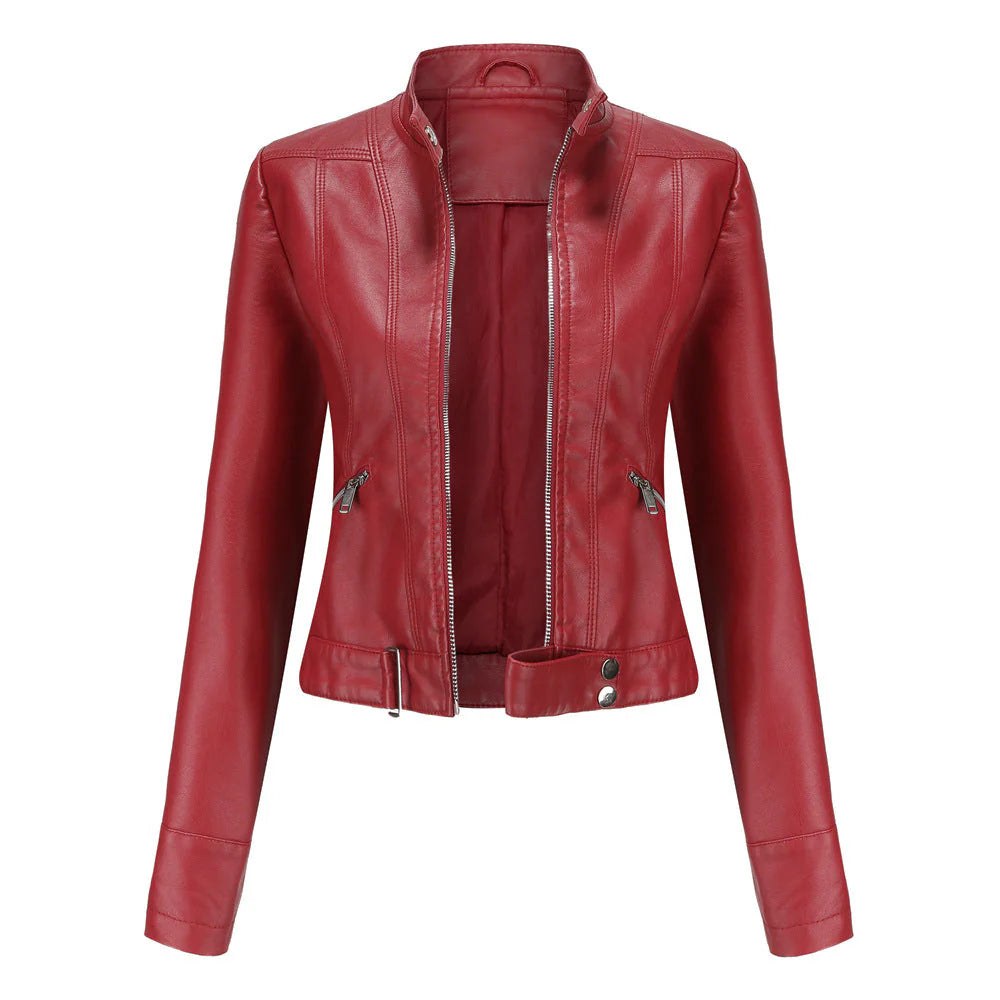 Alyssa Elegante Lederjacke