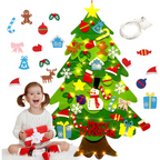 Caylaes Leuchtender Filz-Weihnachtsbaum