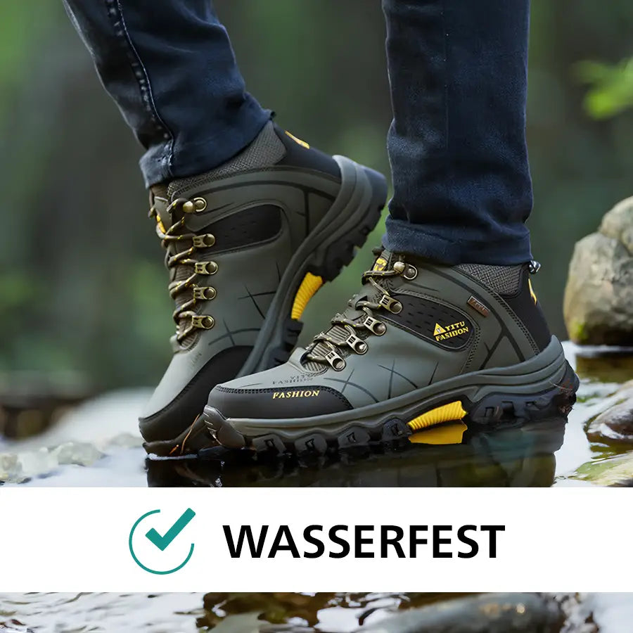 Wanderstiefel für die Berge - Vanea Barfussschuhe