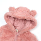 Warmer Bärenkapuzen Baby Overall Strampler