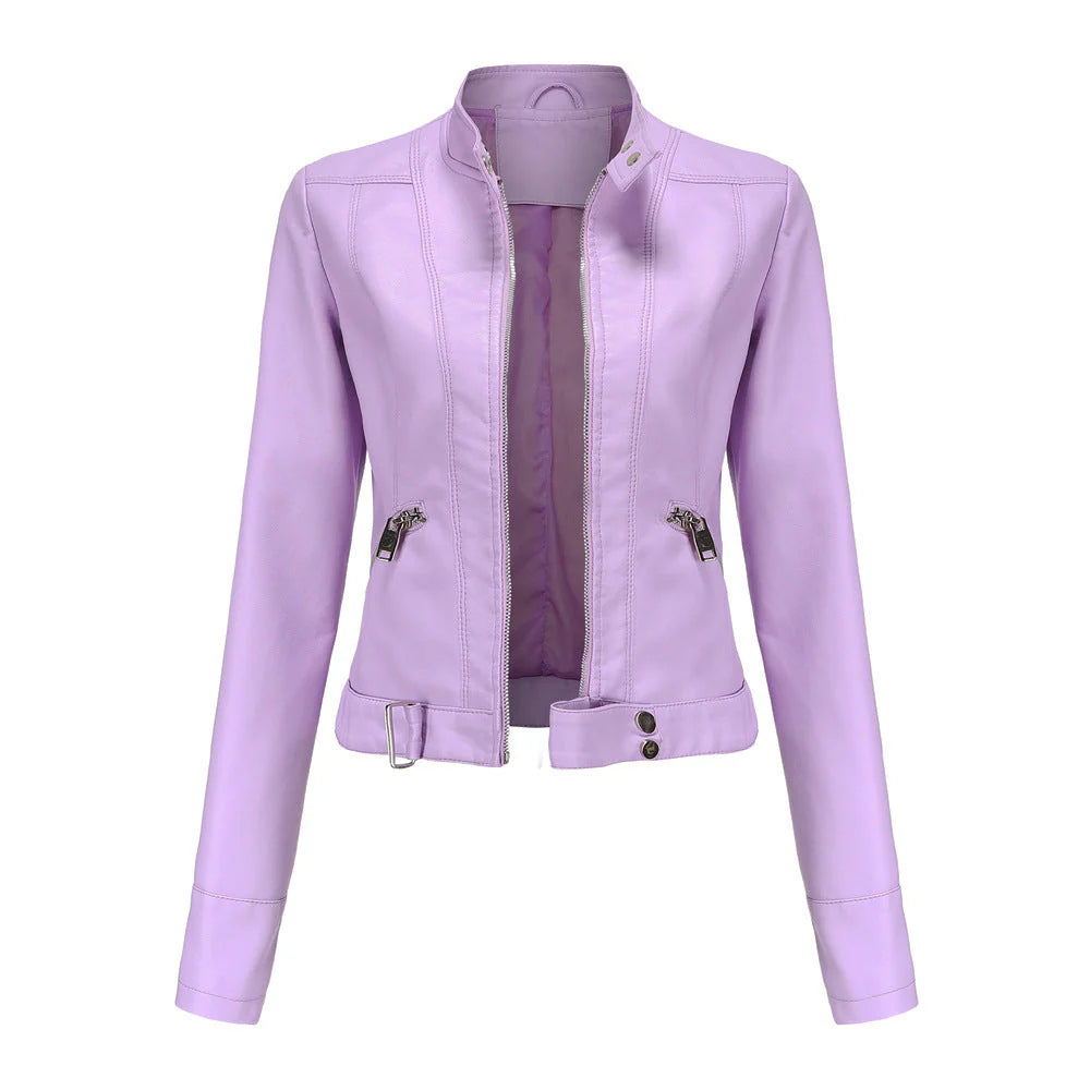 Alyssa Elegante Lederjacke