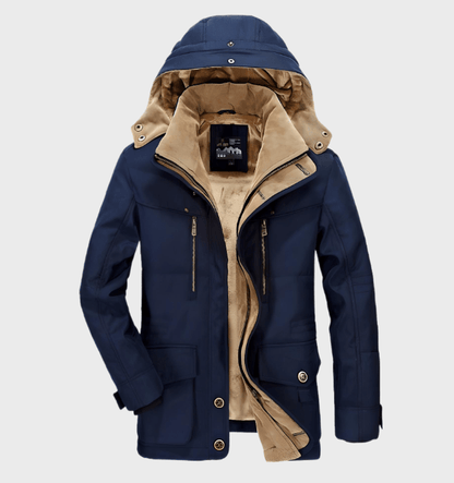 Barna Warme Winter Jacke