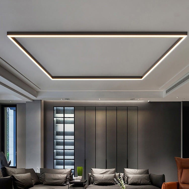 Minimalistische LED-Deckenleuchte