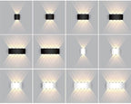 Wasserdichte LED Wandlampe - Geschmackvoll & Energie Effizient