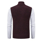 Herren Casual Fleece Herbstweste