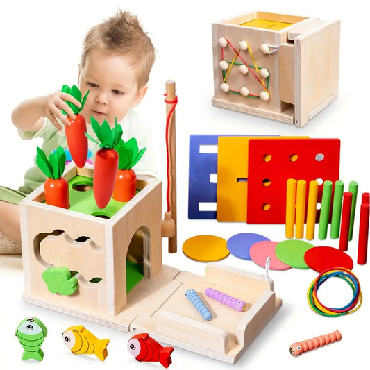 Lina's Spielwürfel – 8-in-1 Vanea-Entwicklungsbox für Babys